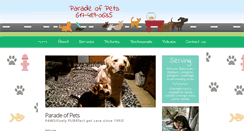 Desktop Screenshot of parade-of-pets.com